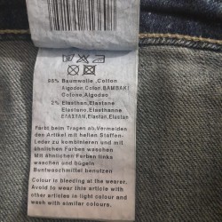 Jupe longue en jean Pimkie évasée bleu délavé – Taille 34 vintage Y2K