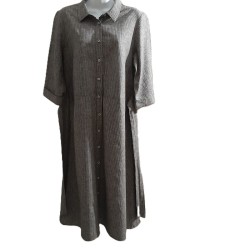Robe chemise OPUS WUTA en lin & coton – Taille 38 | Fripencia