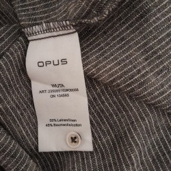 Robe chemise OPUS WUTA en lin & coton – Taille 38 | Fripencia