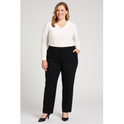 Pantalon noir femme Bexleys Woman taille 44 | Coupe droite chic