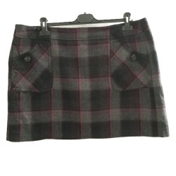 Jupe Esprit tartan taille 46 – Laine & viscose | Fripencia