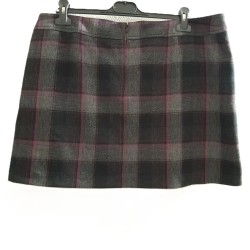Jupe Esprit tartan taille 46 – Laine & viscose | Fripencia