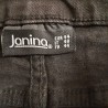 Jupe en jean noire Janina taille 44 avec ceinture – Très bon état