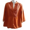 Blouse tunique orange s.Oliver 100% coton – Taille 42