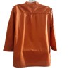Blouse tunique orange s.Oliver 100% coton – Taille 42