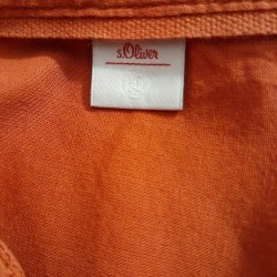 Blouse tunique orange s.Oliver 100% coton – Taille 42