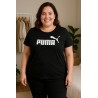 T-shirt Puma Femme Noir Taille 46 – Logo Blanc