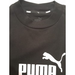 Débardeur crop top noir Puma femme taille M | Fripencia