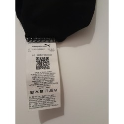 Débardeur crop top noir Puma femme taille M | Fripencia
