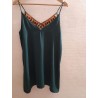 Débardeur fluide vert sapin Shein femme taille 38 | Fripencia