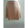 Jupe beige effet daim ajourée Primark taille 38 femme