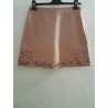 Jupe beige effet daim ajourée Primark taille 38 femme