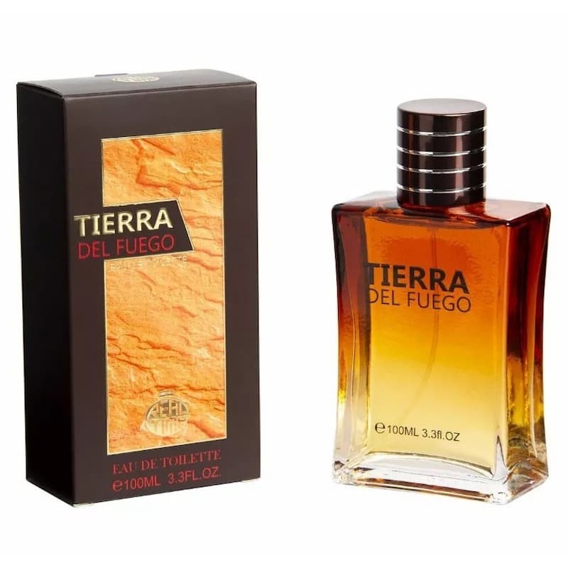 Tierra del Fuego Real Time – EDT Homme 100 ml | Boisé épicé cuir