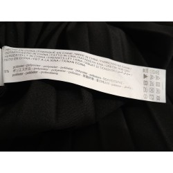 Jupe midi plissée noire Stradivarius taille S femme