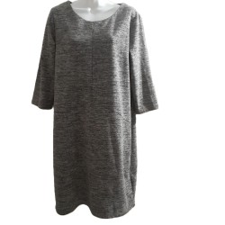 Robe grise en maille Cartoon T42 femme – Fripencia