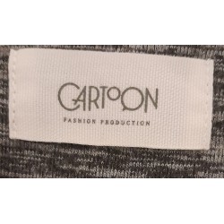 Robe grise en maille Cartoon T42 femme – Fripencia