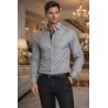 Chemise Tommy Hilfiger Slim Fit XL 43/44 Homme Gris Clair