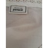 Top blanc brodé PIMKIE 100% coton femme taille M | Fripencia