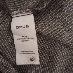 Robe chemise OPUS WUTA en lin et coton – Taille 38 | Fripencia