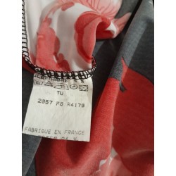 Robe noire fleurie croisée chic – Taille unique – Coco Girls Paris | Fripencia