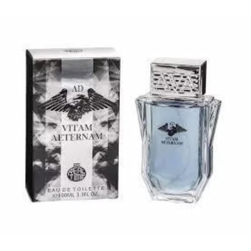 Ad Vitam Real Time – EDT Homme 100 ml | Fraîcheur marine & boisée